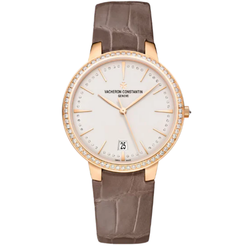 PATRIMONY SELF-WINDING 36 MM PINK GOLD WITH BEIGE BRASS DIAL - Vacheron Constantin