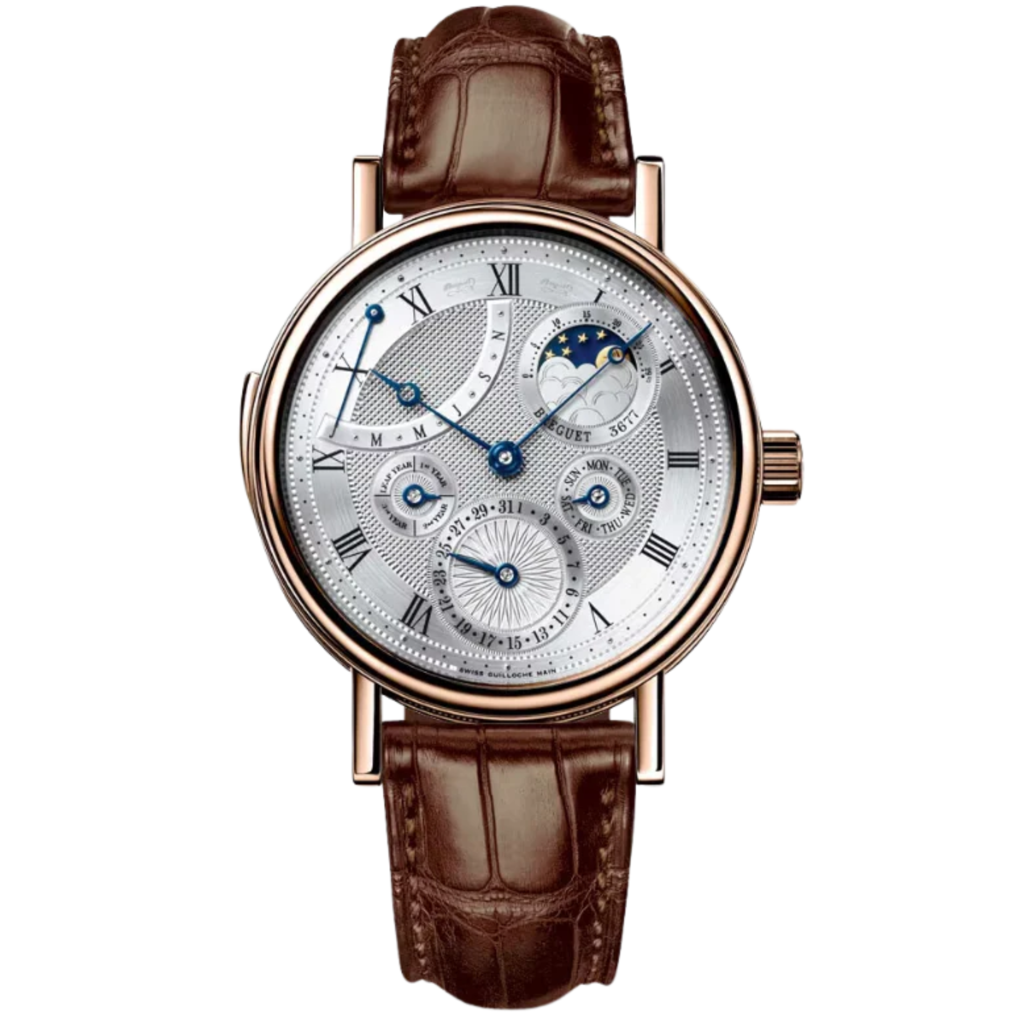 CLASSIQUE COMPLICATIONS 5447 40 MM ROSE GOLD WITH SILVER DIAL - Breguet
