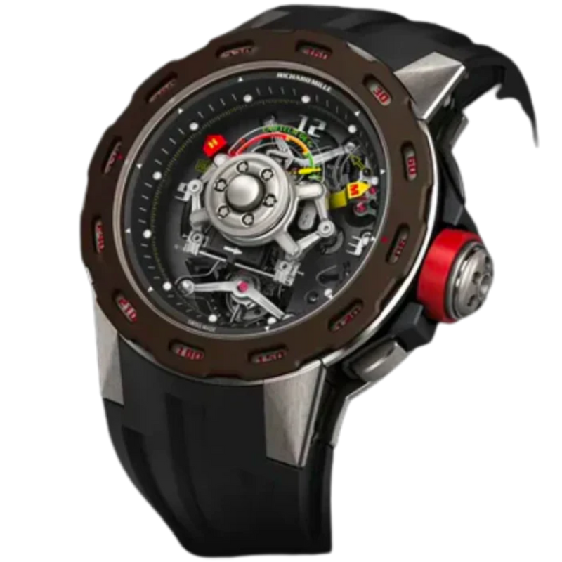 RM 36-01 Tourbillon G-sensor Sébastien Loeb Titan Limited 30 Pieces Manual Winding Rubber Titanium Case - Richard Mille
