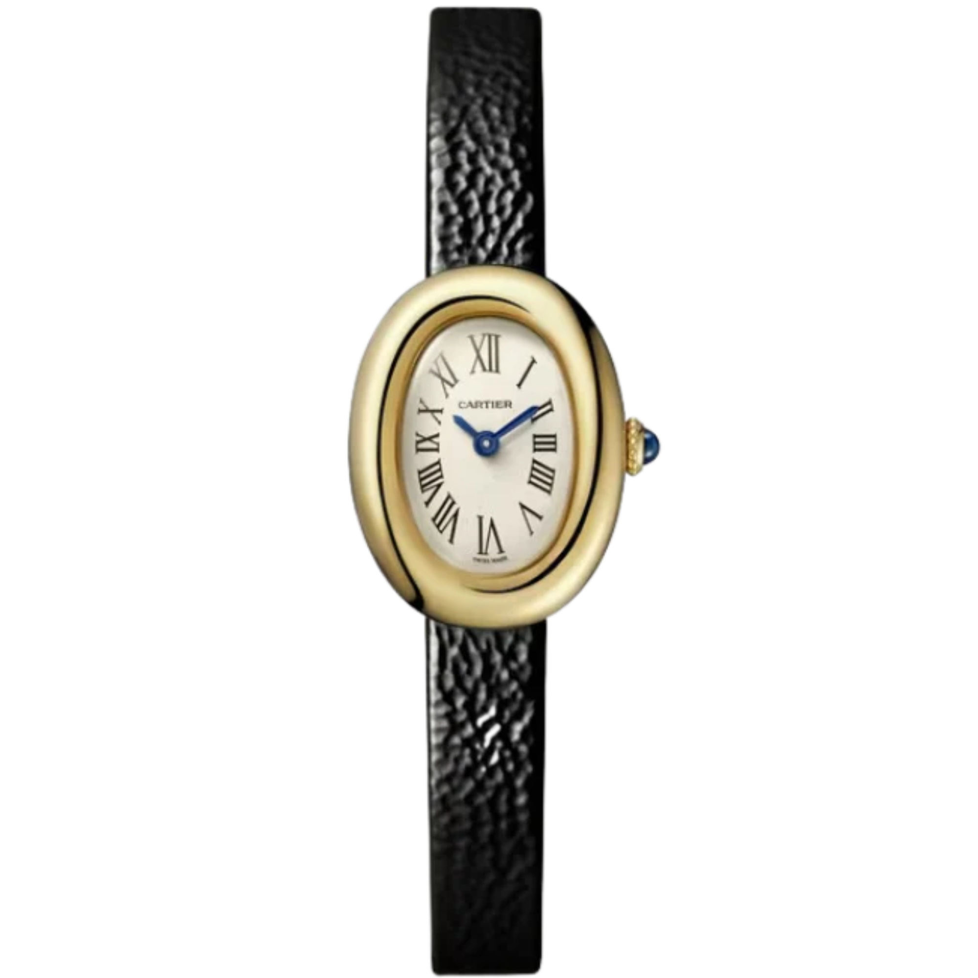 BAIGNOIRE DE CARTIER 31 MM 18K YELLOW GOLD WITH SILVER DIAL - Cartier
