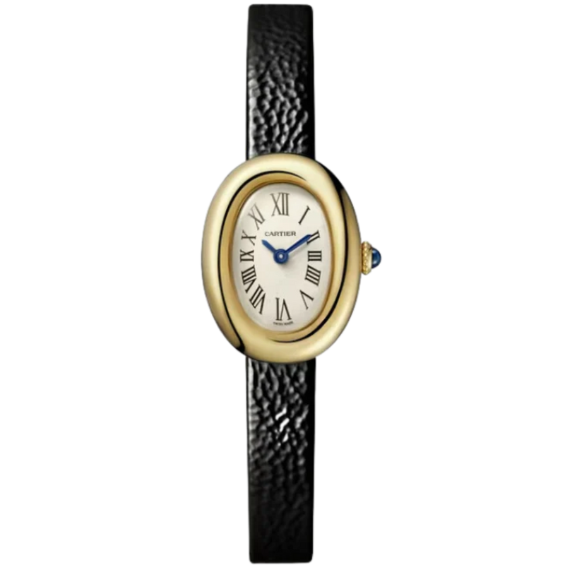 BAIGNOIRE DE CARTIER 31 MM 18K YELLOW GOLD WITH SILVER DIAL - Cartier