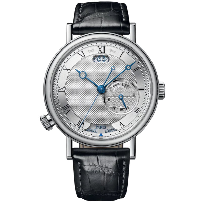 HORA MUNDI 5727 43 MM WHITE GOLD WITH SILVER DIAL - Breguet