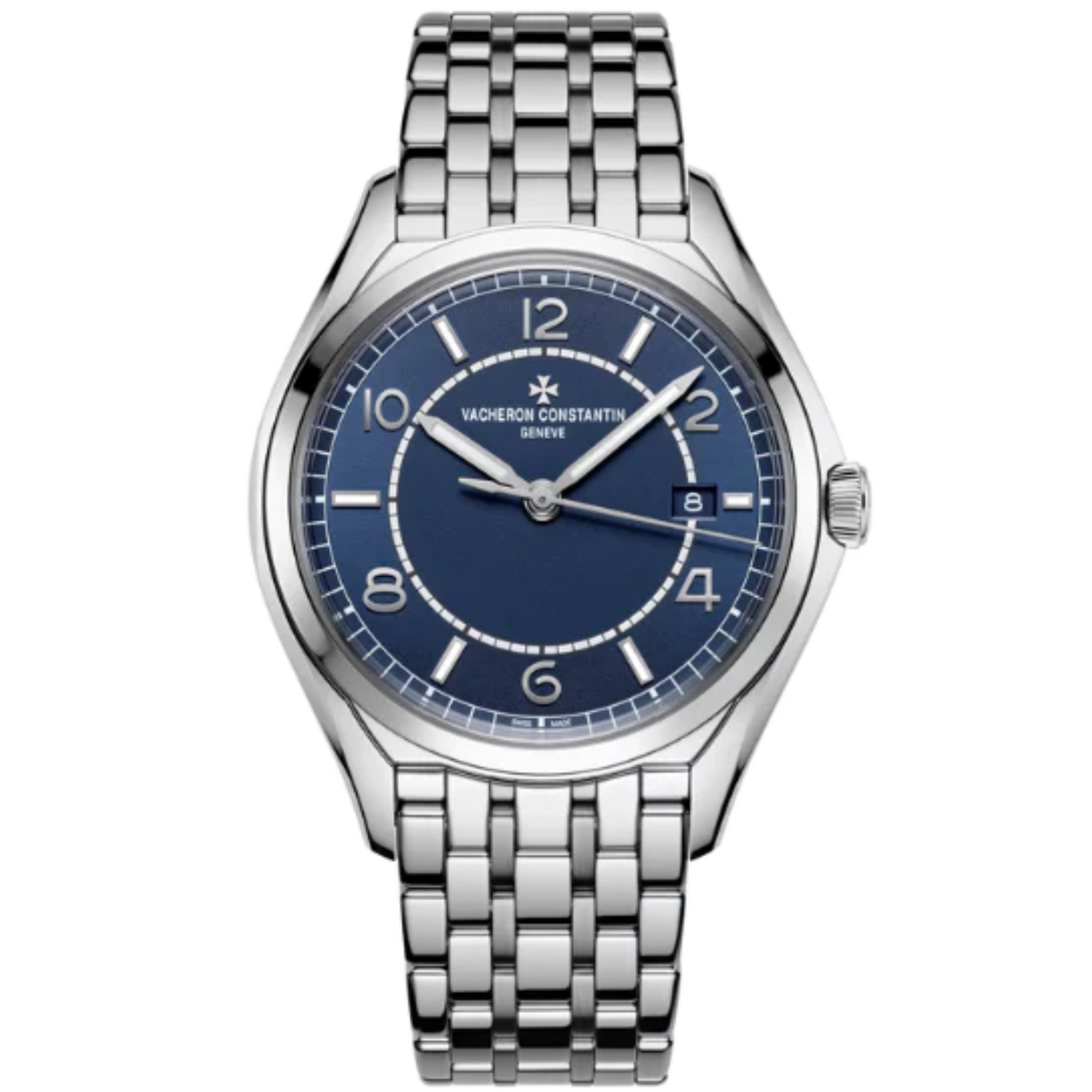 FIFTYSIX SELFWINDING 40 MM STAINLESS STEEL WITH BLUE BRASS DIAL - Vacheron Constantin