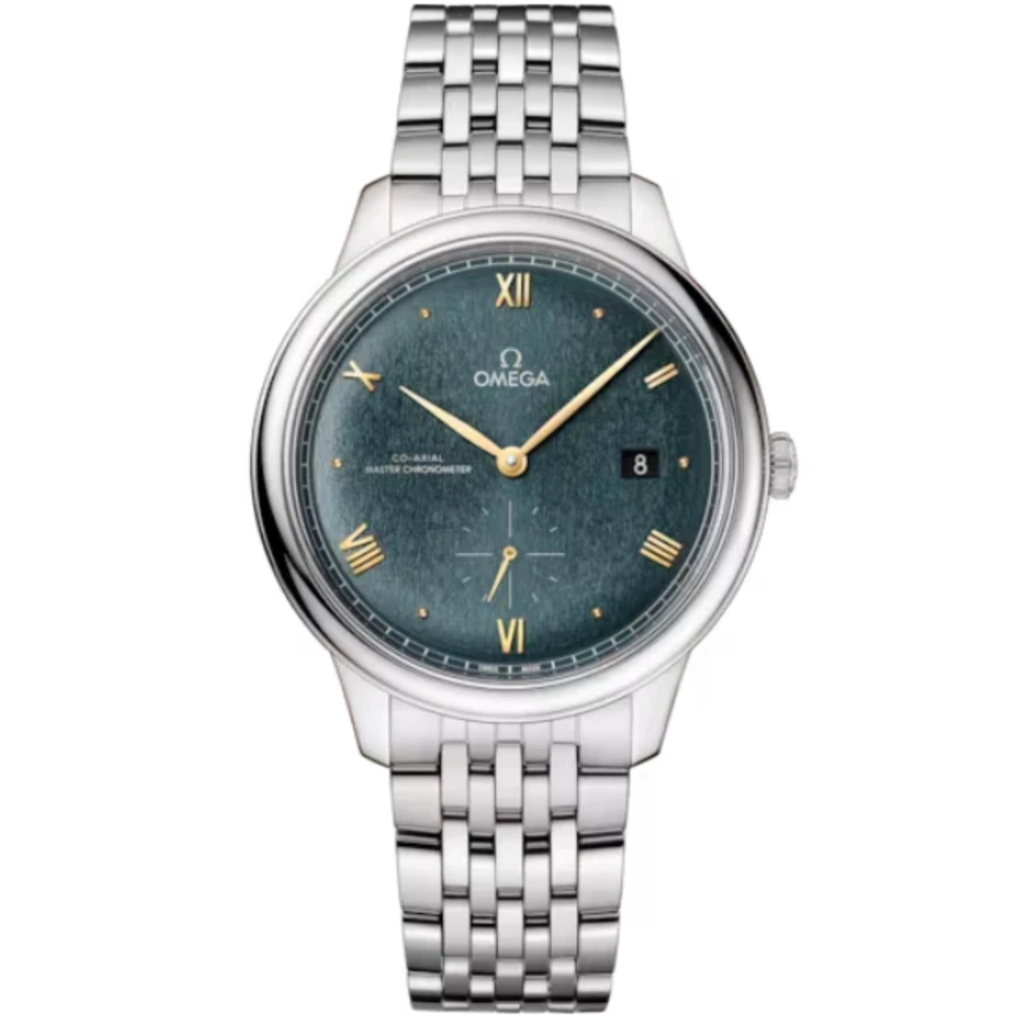 DE VILLE PRESTIGE 41 MM STAINLESS STEEL WITH GREEN DIAL - Omega