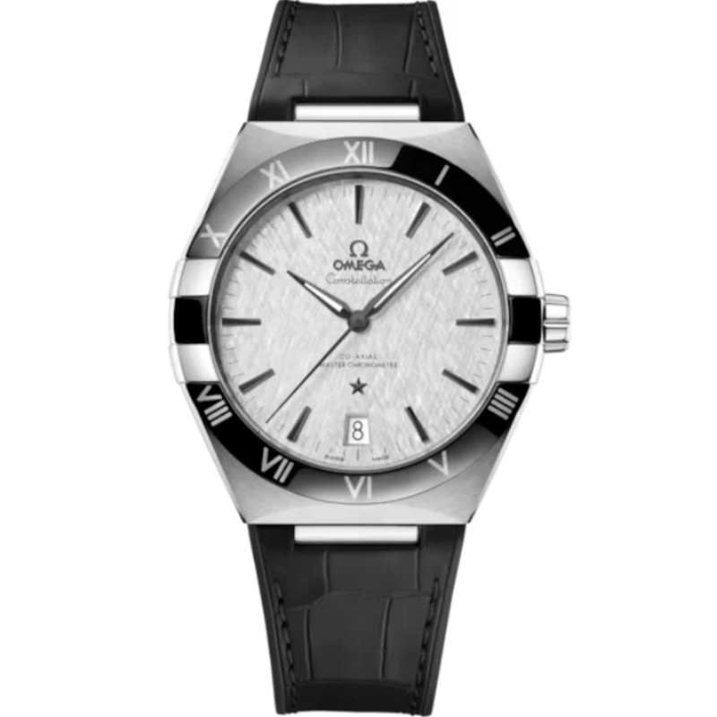 CONSTELLATION 41 MM STAINLESS STEEL WITH GREY DIAL - Omega