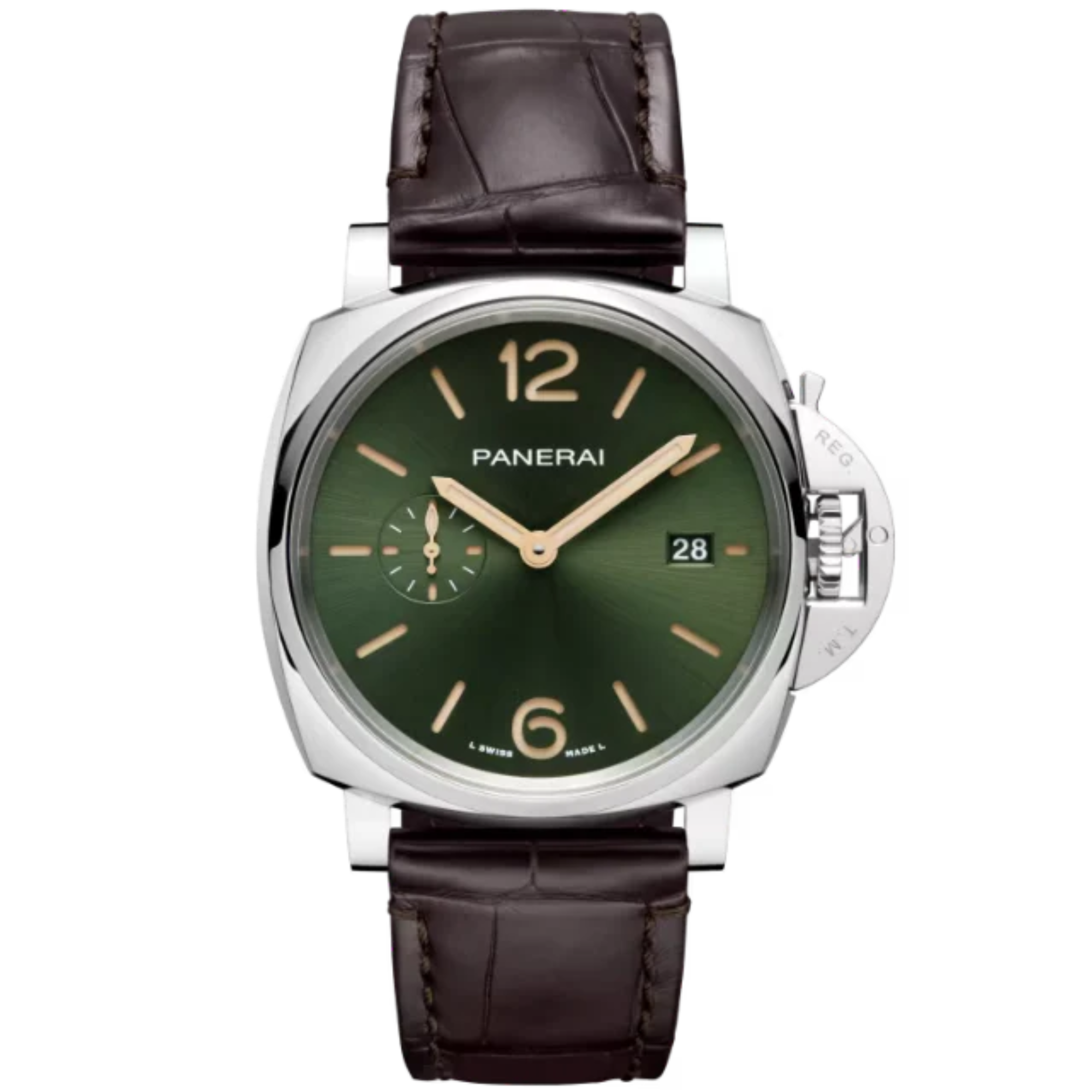 LUMINOR DUE PAM01329 42 MM PLATINUMTECH™ WITH GREEN DIAL - Panerai