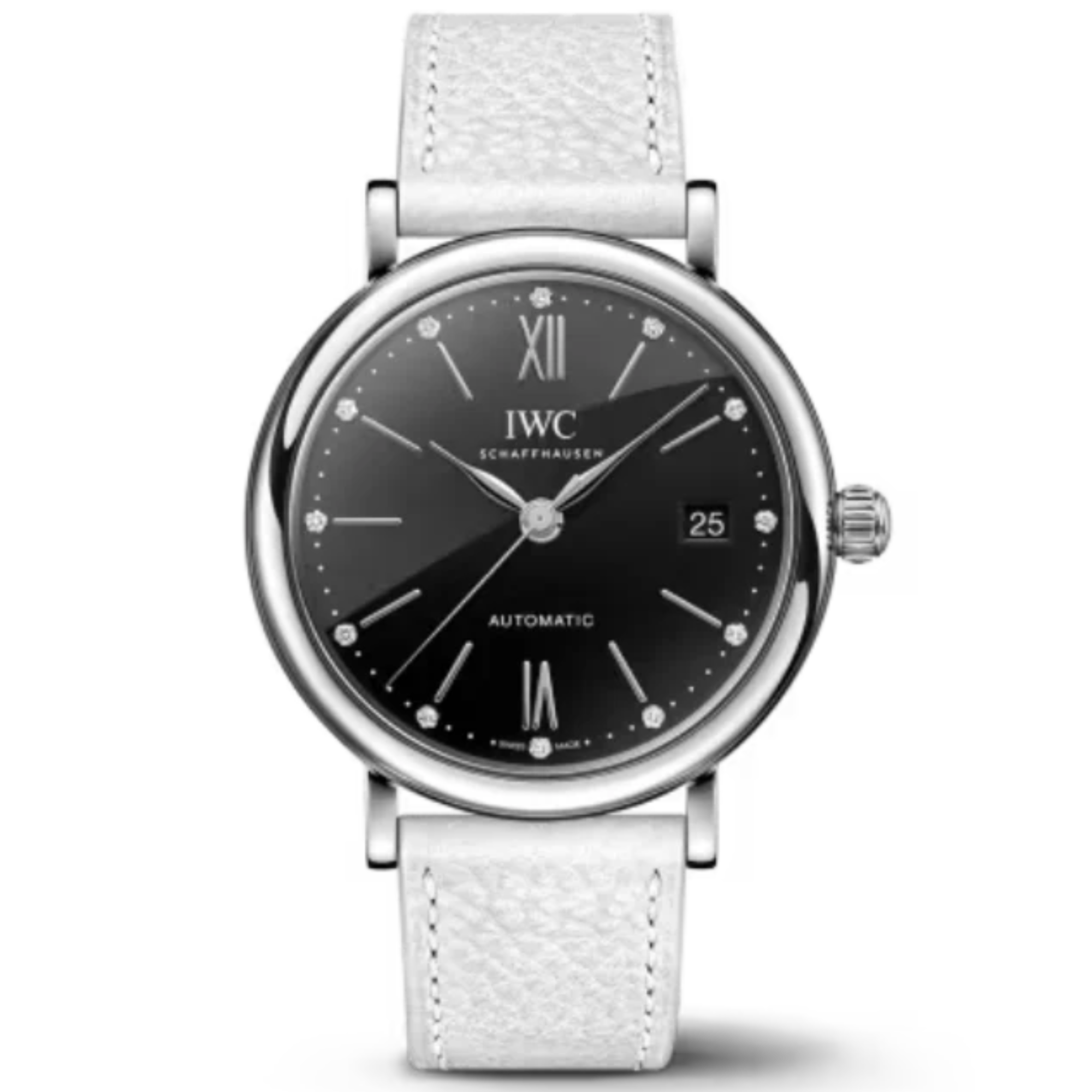 PORTOFINO AUTOMATIC 37 MM STAINLESS STEEL WITH BLACK DIAL - IWC
