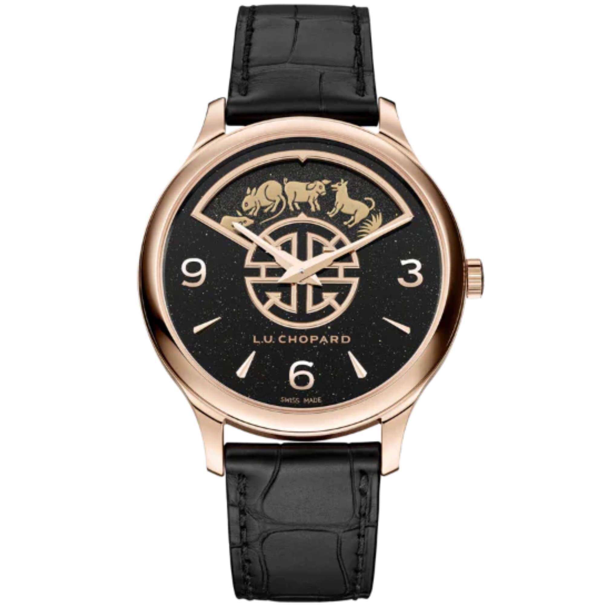 L.U.C XP URUSHI SPIRIT OF SHÍ CHEN 40 MM ETHICAL ROSE GOLD WITH BLACK DIAL - Chopard