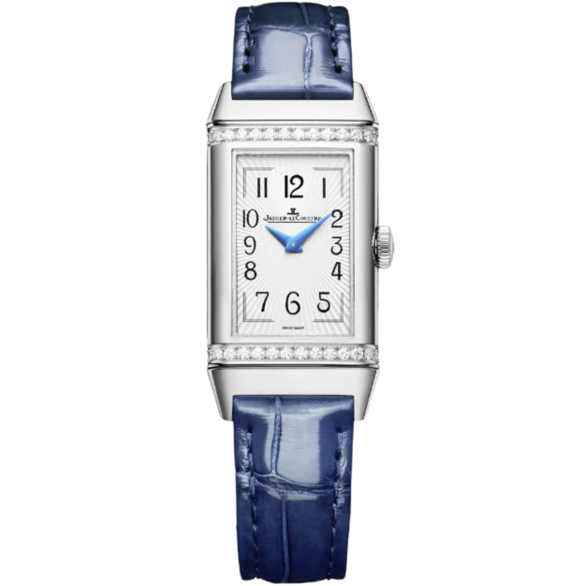 REVERSO ONE DUETTO 40 MM STAINLESS STEEL WITH SILVER GREY AND MIDNIGHT BLUE DIAL - Jaeger-LeCoultre