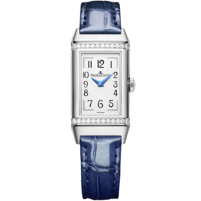 REVERSO ONE DUETTO 40 MM STAINLESS STEEL WITH SILVER GREY AND MIDNIGHT BLUE DIAL - Jaeger-LeCoultre