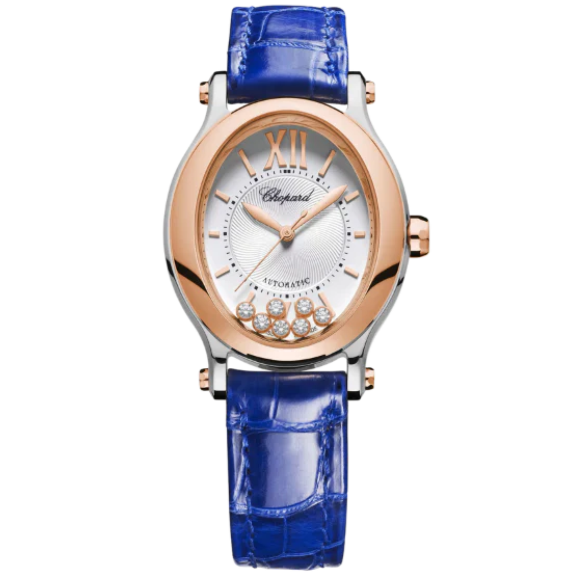 HAPPY SPORT 31 MM ETHICAL ROSE GOLD - LUCENT STEEL™ WITH SILVER DIAL - Chopard