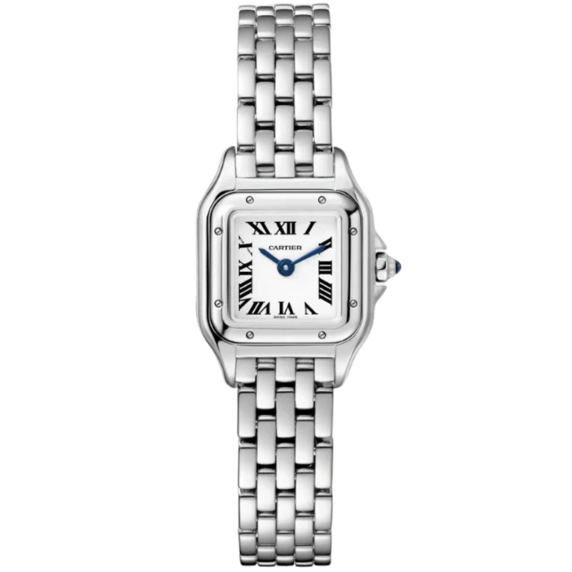 PANTHERE DE CARTIER 25 MM STAINLESS STEEL WITH SILVER DIAL - Cartier