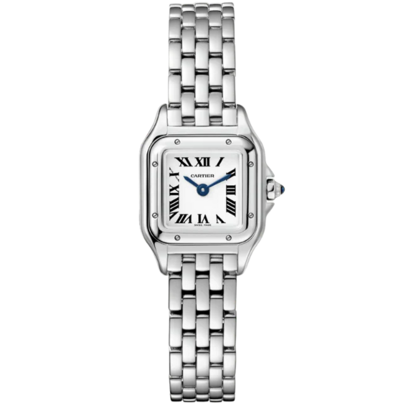 PANTHERE DE CARTIER 25 MM STAINLESS STEEL WITH SILVER DIAL - Cartier