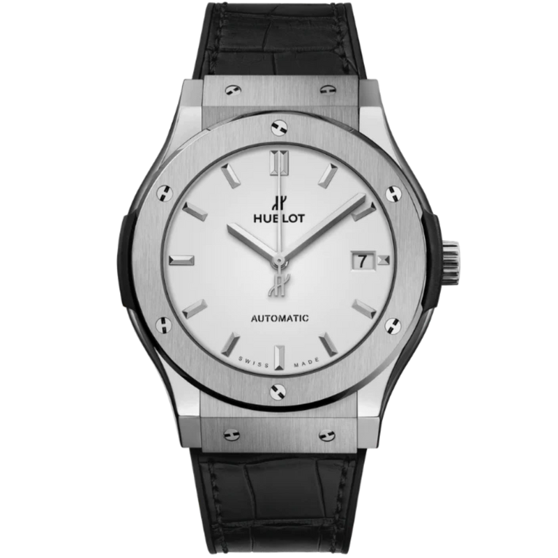 CLASSIC FUSION 3-HANDS 38MM TITANIUM OPALIN - Hublot