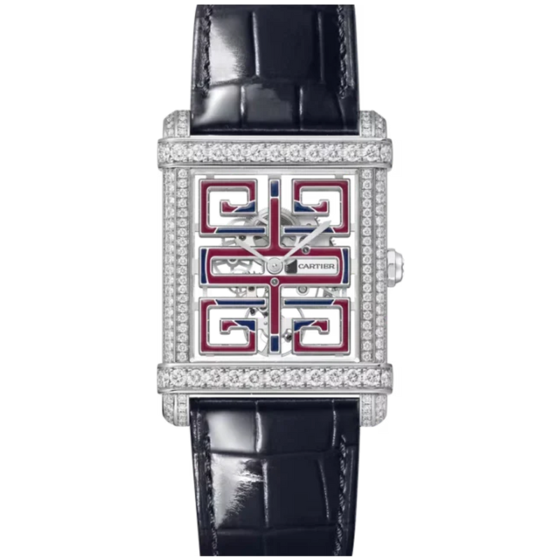 TANK 40 mm CHINOISE WATCH PLATINUM - Cartier