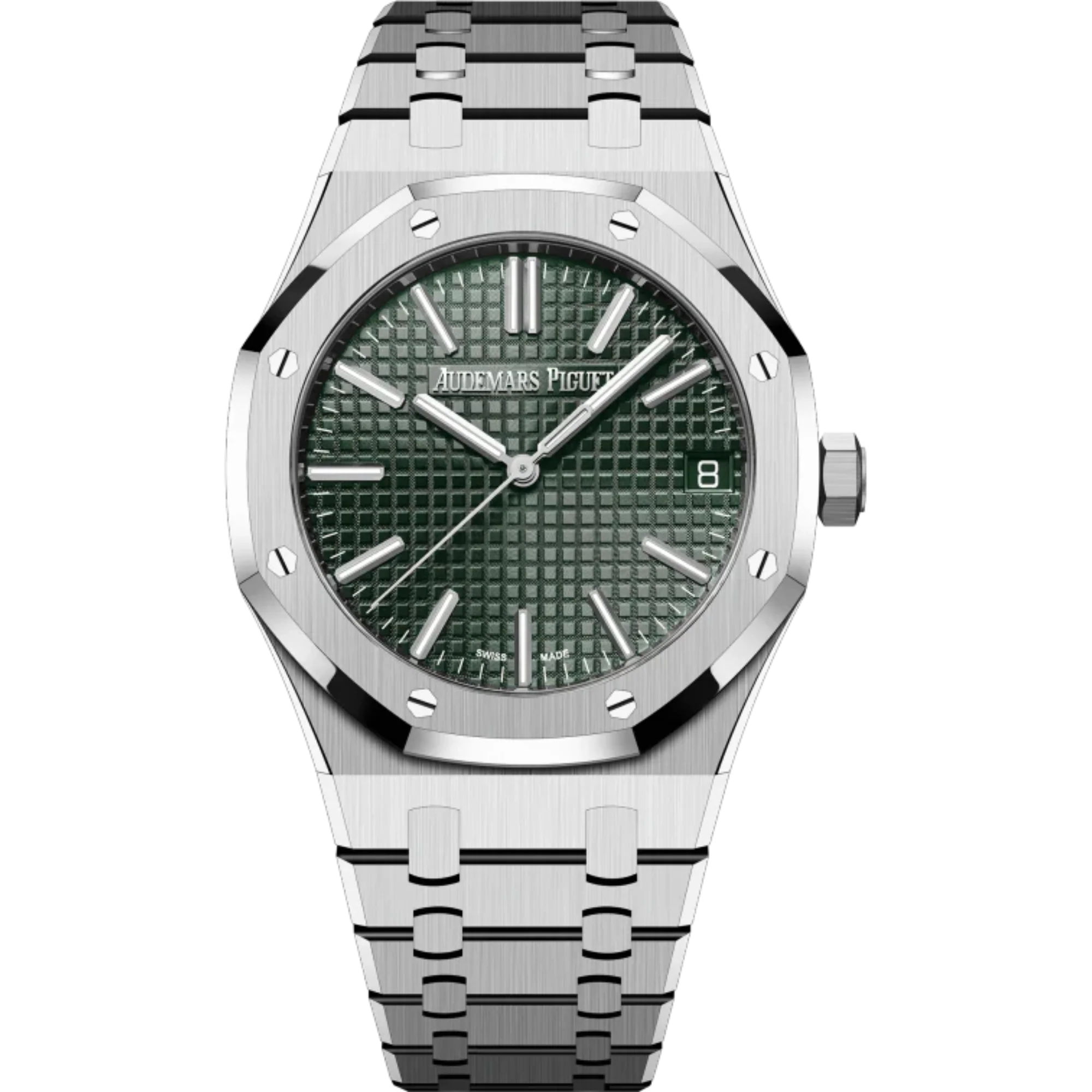 Audemars Piguet Royal Oak Ref. 15510ST.OO.1320ST.04 41MM Stainless Steel Khaki Green Dial - Audemars Piguet