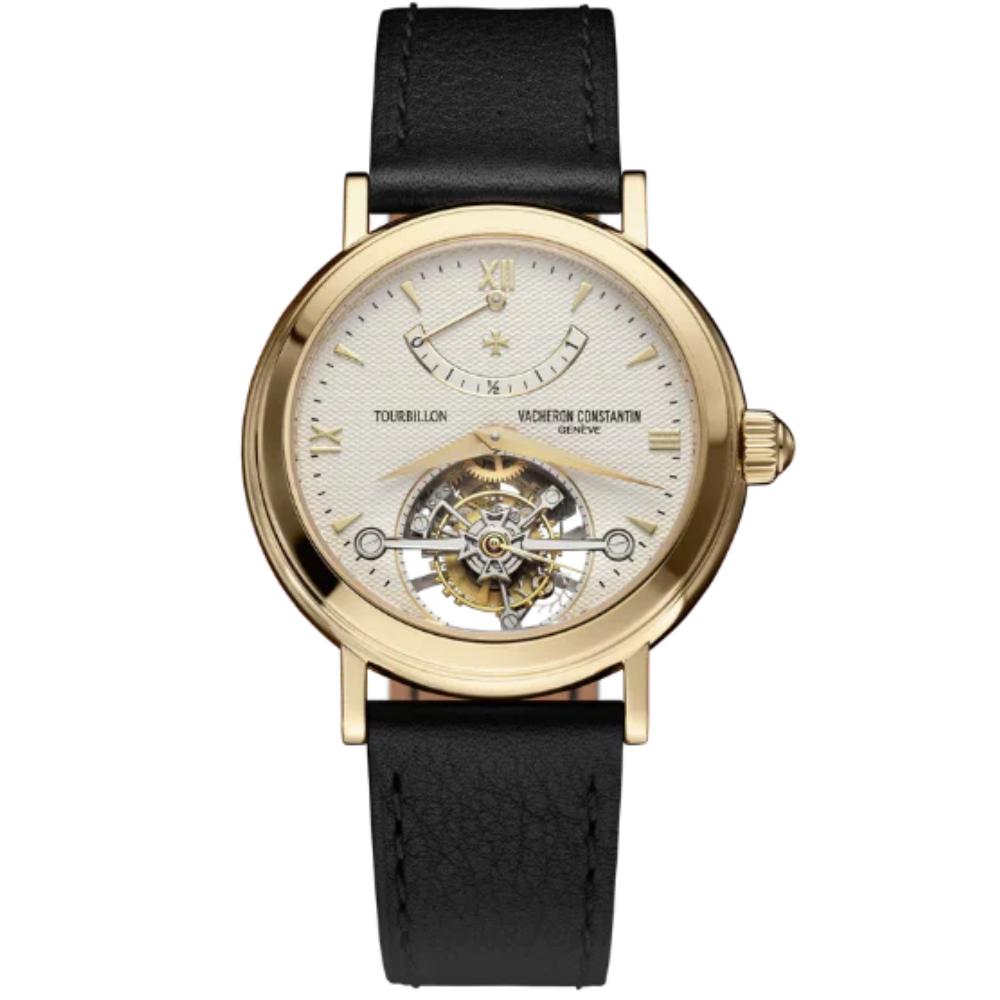 LES COLLECTIONNEURS REFERENCE 30050 38 MM YELLOW GOLD WITH WHITE DIAL - Vacheron Constantin