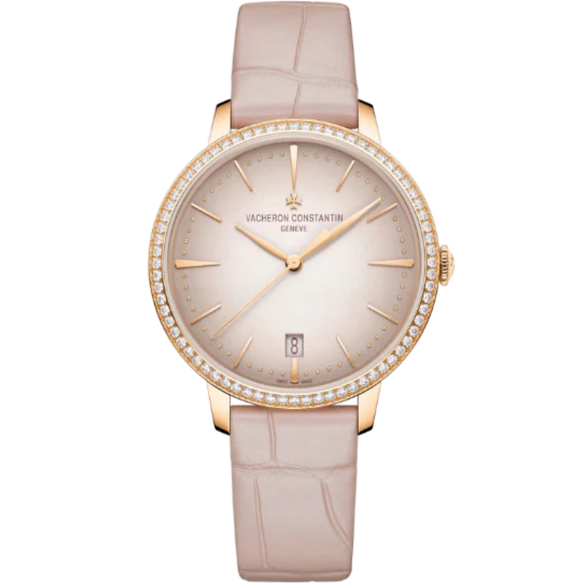 PATRIMONY SELF-WINDING 36 MM PINK GOLD WITH BEIGE BRASS DIAL - Vacheron Constantin