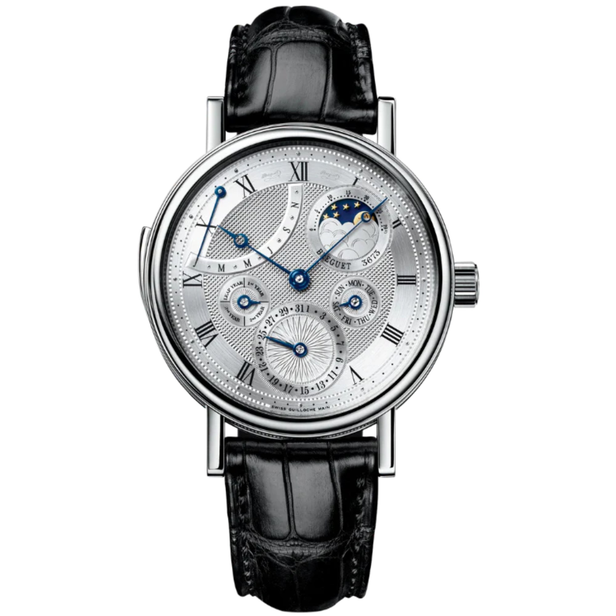 CLASSIQUE COMPLICATIONS 5447 40 MM WHITE GOLD WITH SILVER DIAL - Breguet