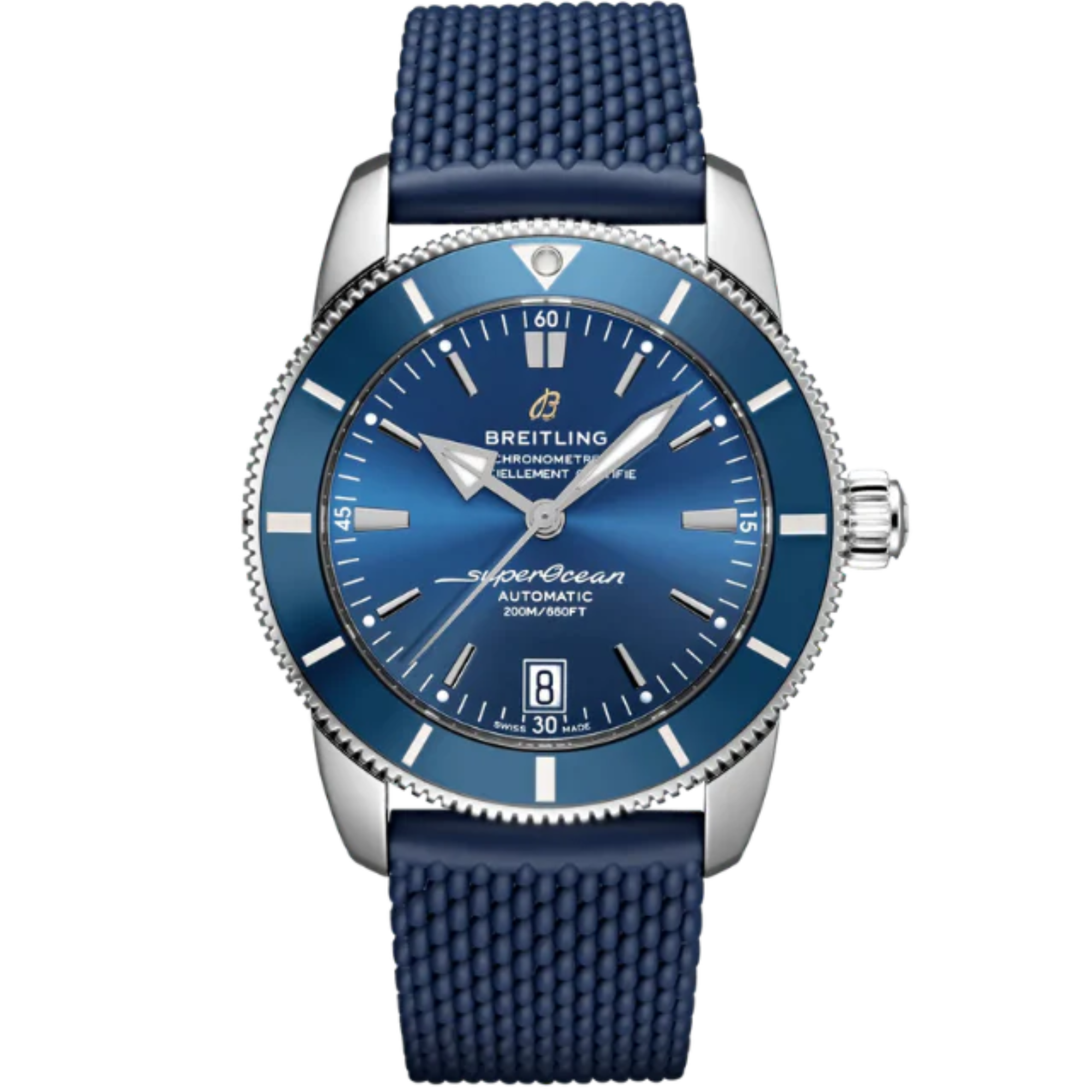 SUPEROCEAN HERITAGE B20 AUTOMATIC 42 MM STAINLESS STEEL WITH BLUE DIAL - Breitling