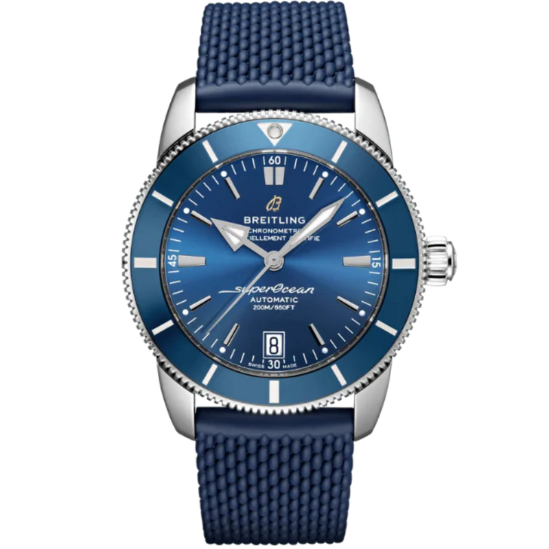 SUPEROCEAN HERITAGE B20 AUTOMATIC 42 MM STAINLESS STEEL WITH BLUE DIAL - Breitling