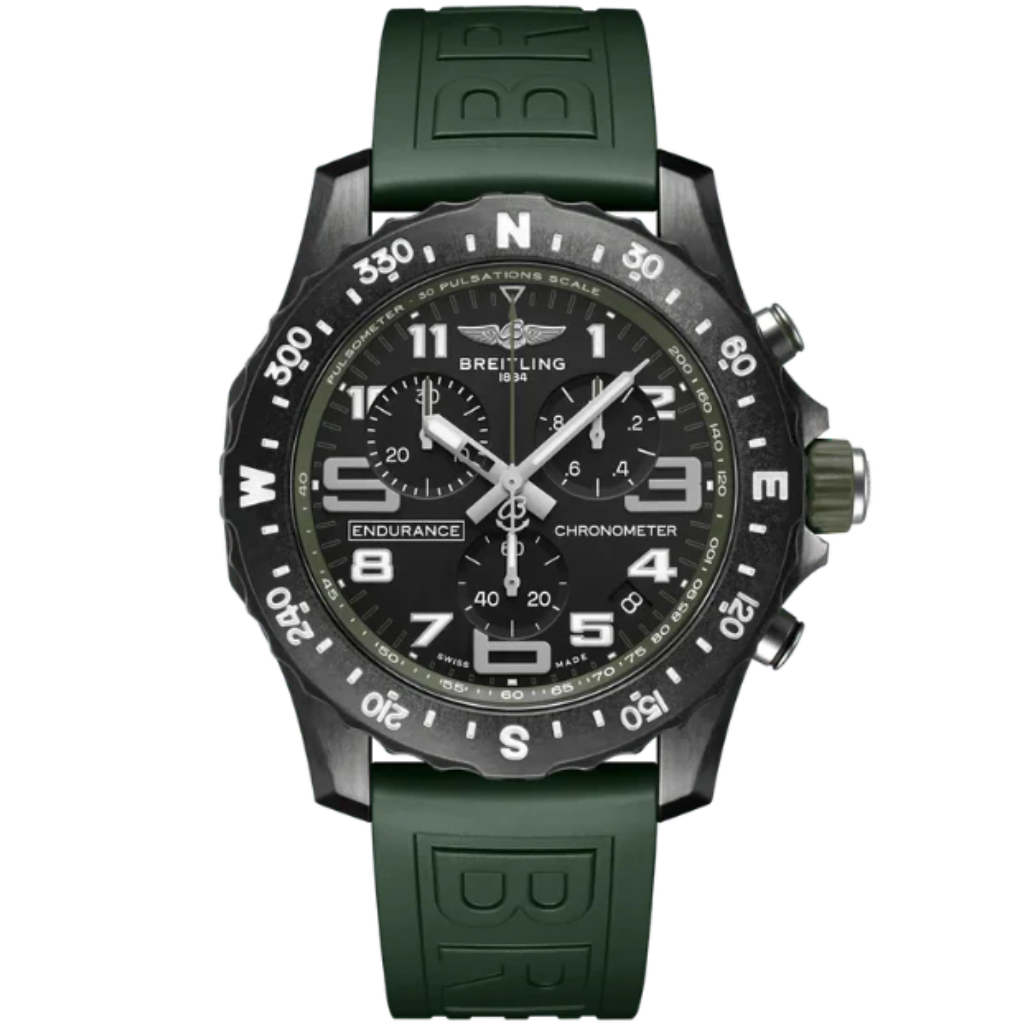 ENDURANCE PRO 44 MM BREITLIGHT® CASE WITH BLACK DIAL - Breitling