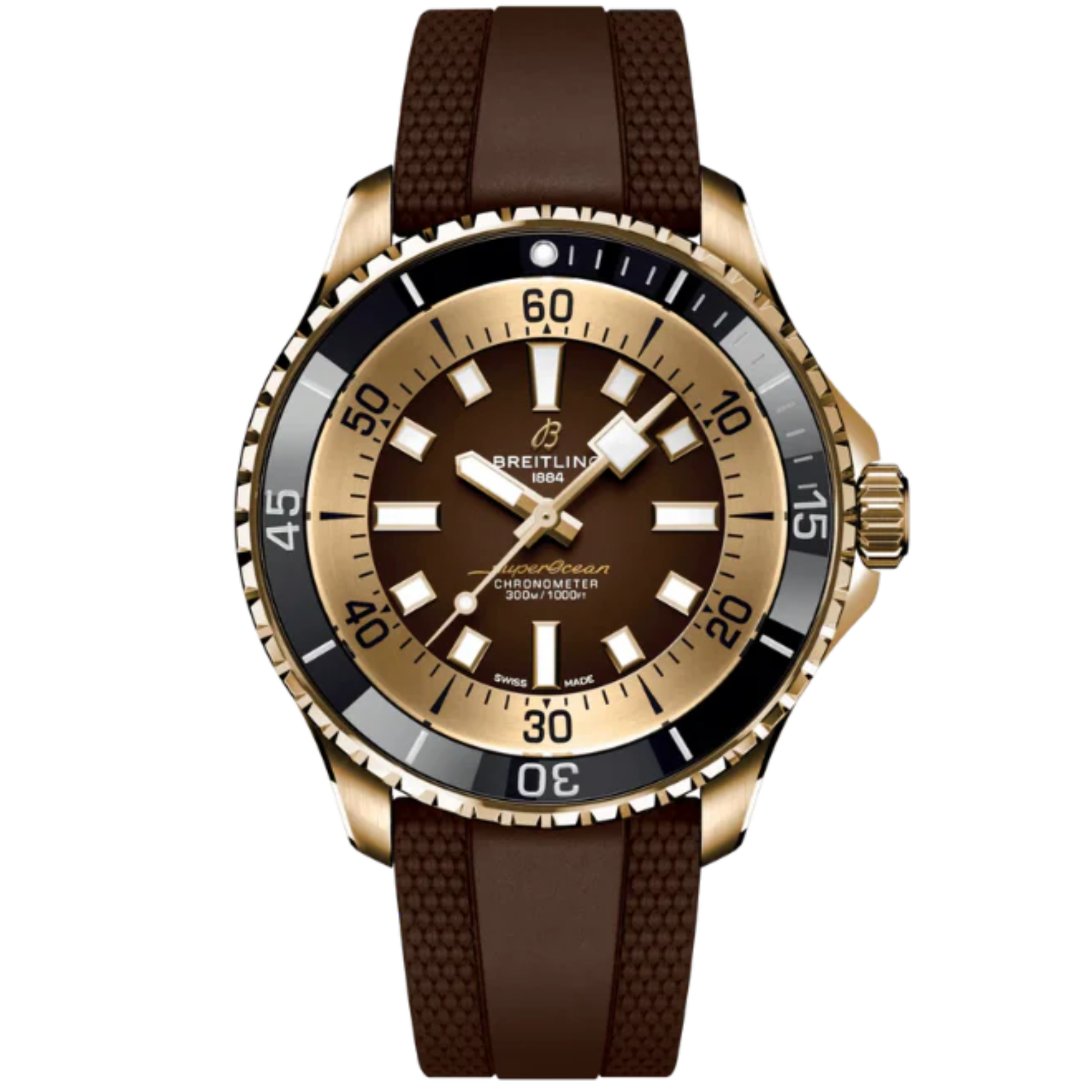 SUPEROCEAN AUTOMATIC 44 MM BRONZE WITH BROWN DIAL - Breitling
