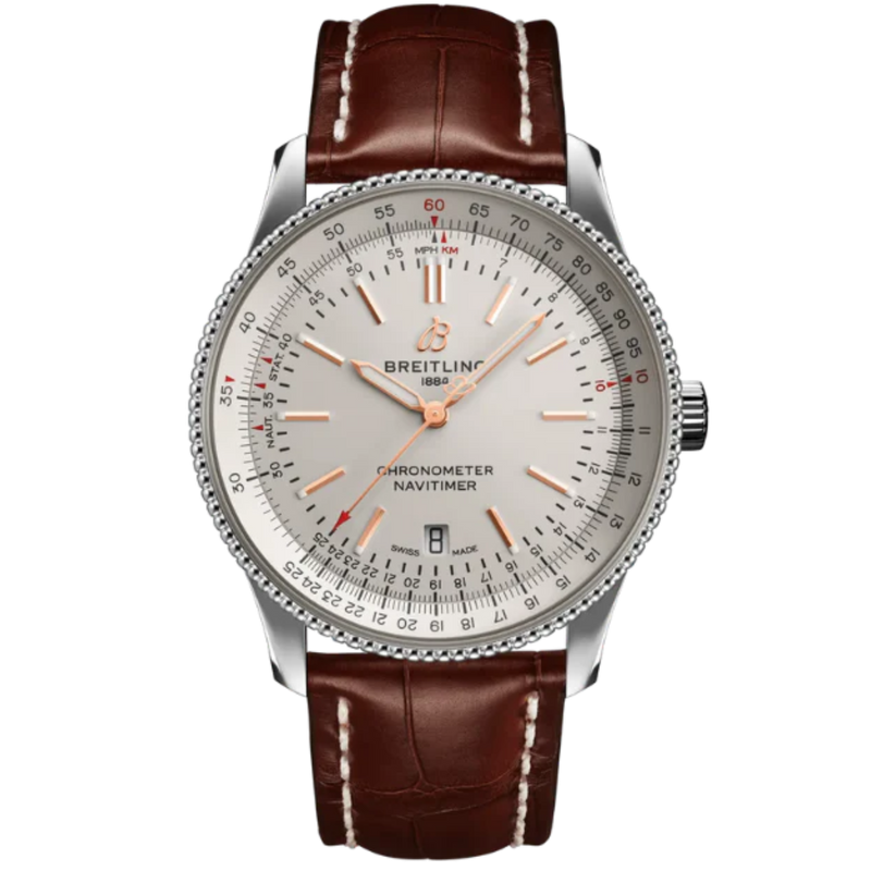 NAVITIMER AUTOMATIC 41 MM STAINLESS STEEL WITH CREAM DIAL - Breitling