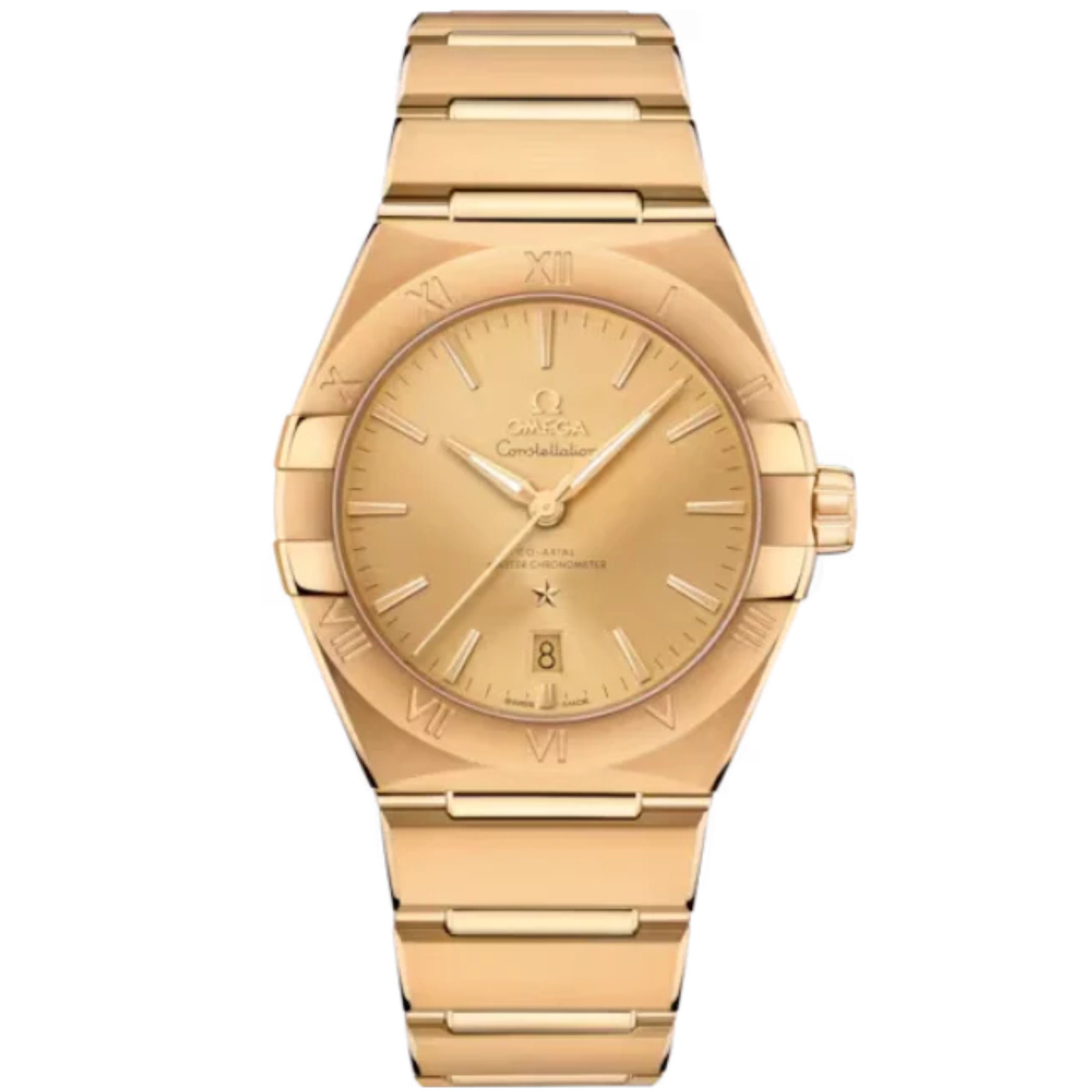 CONSTELLATION 39 MM YELLOW GOLD WITH YELLOW DIAL - Omega