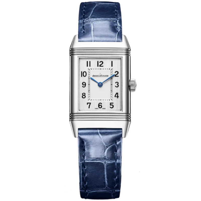 REVERSO CLASSIC MONOFACE QUARTZ 36 MM STAINLESS STEEL WITH WHITE  DIAL - Jaeger-LeCoultre