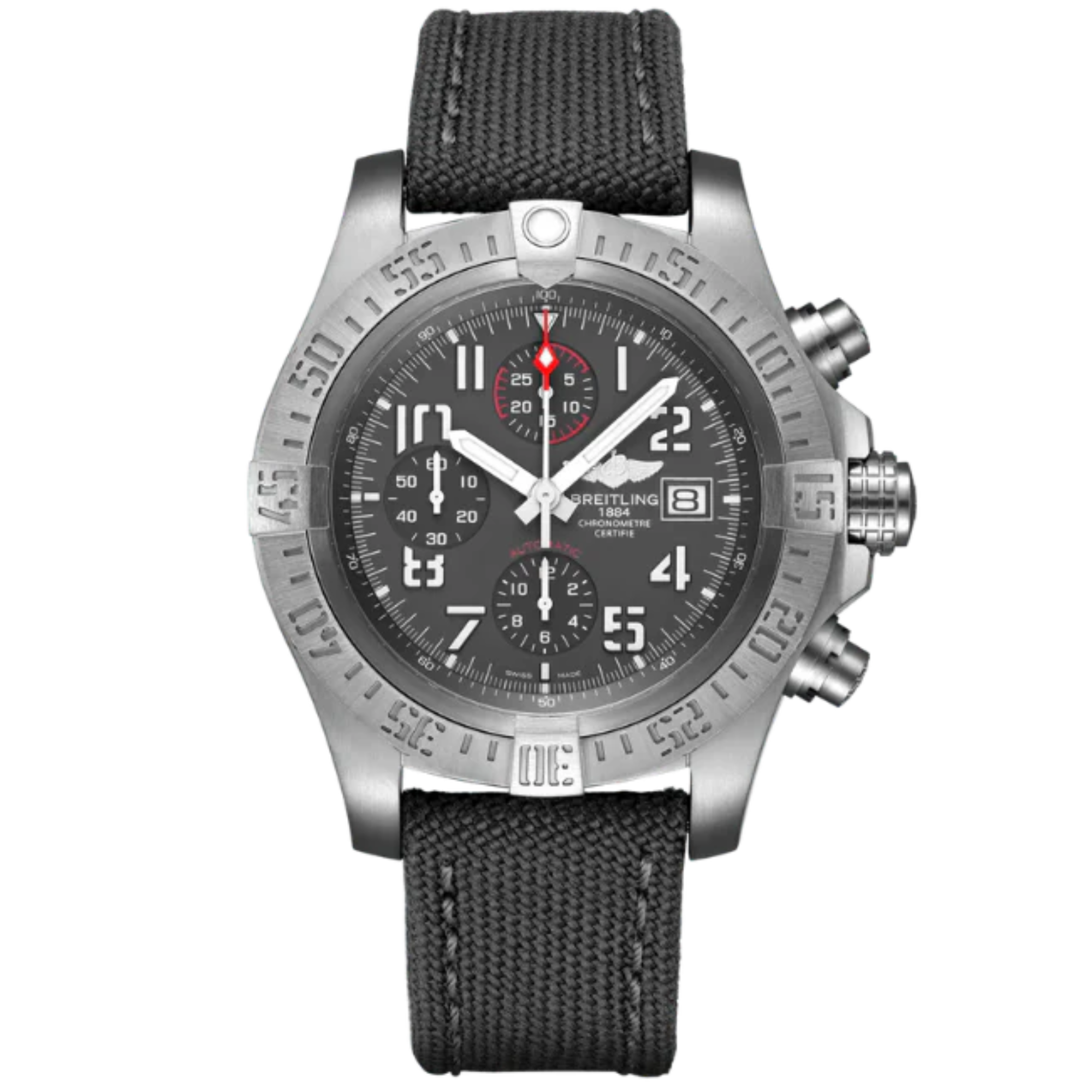 AVENGER BANDIT 45 MM TITANIUM WITH ANTHRACITE BLACK DIAL - Breitling