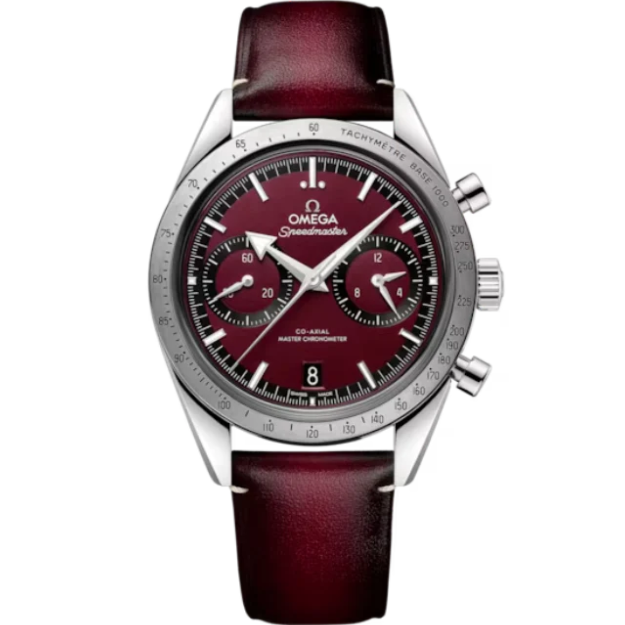 SPEEDMASTER '57 40 MM STAINLESS STEEL WITH RED DIAL - Omega