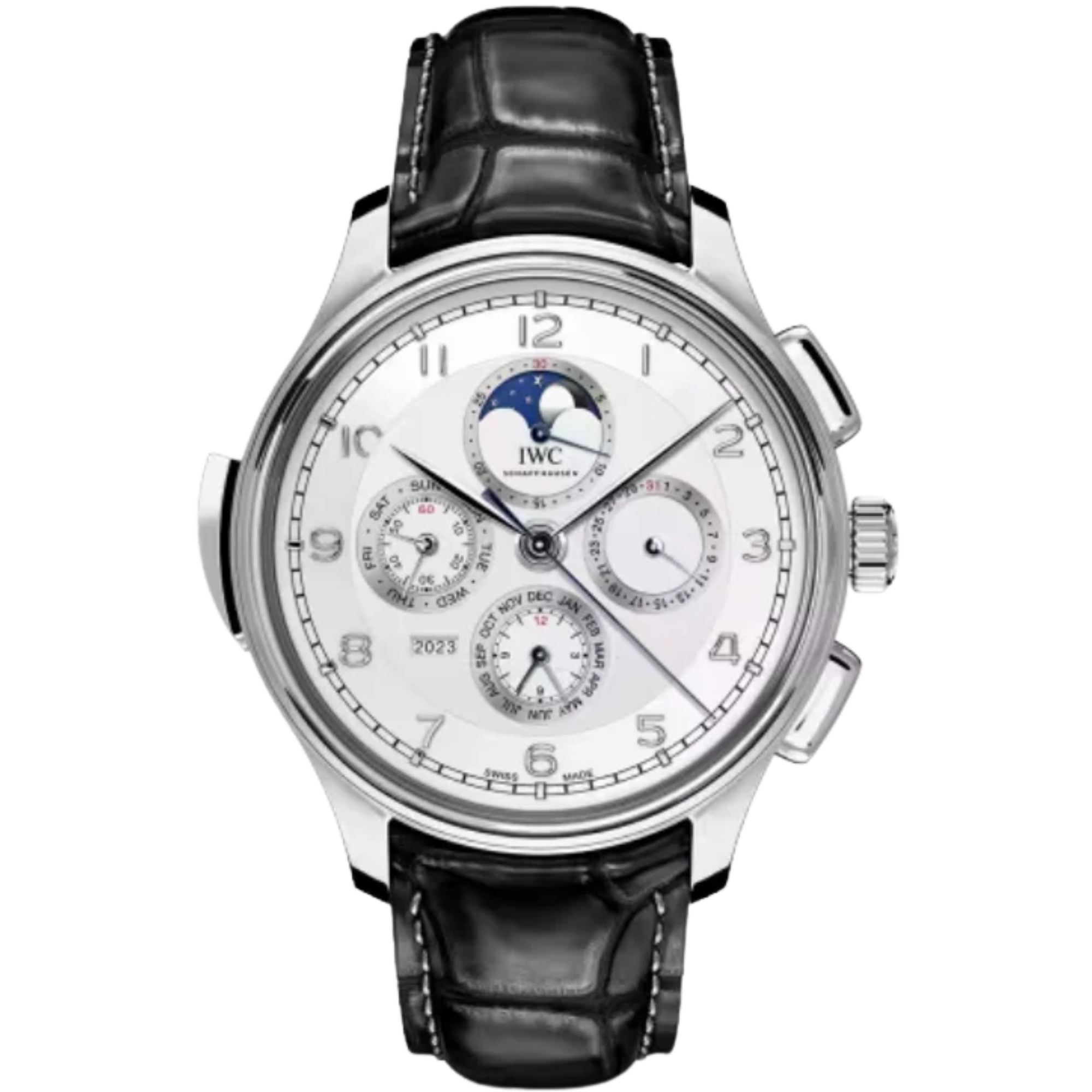 PORTUGIESER GRANDE COMPLICATION 45 MM PLATINUM WITH WHITE DIAL - IWC