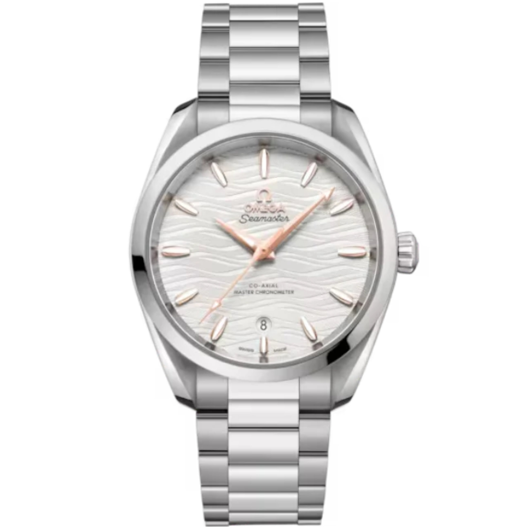SEAMASTER AQUA TERRA 150M 38 MM STAINLESS STEEL WITH SILVER DIAL - Omega