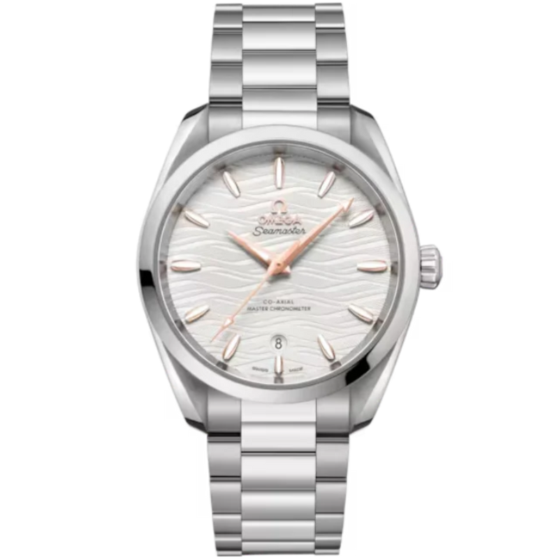 SEAMASTER AQUA TERRA 150M 38 MM STAINLESS STEEL WITH SILVER DIAL - Omega