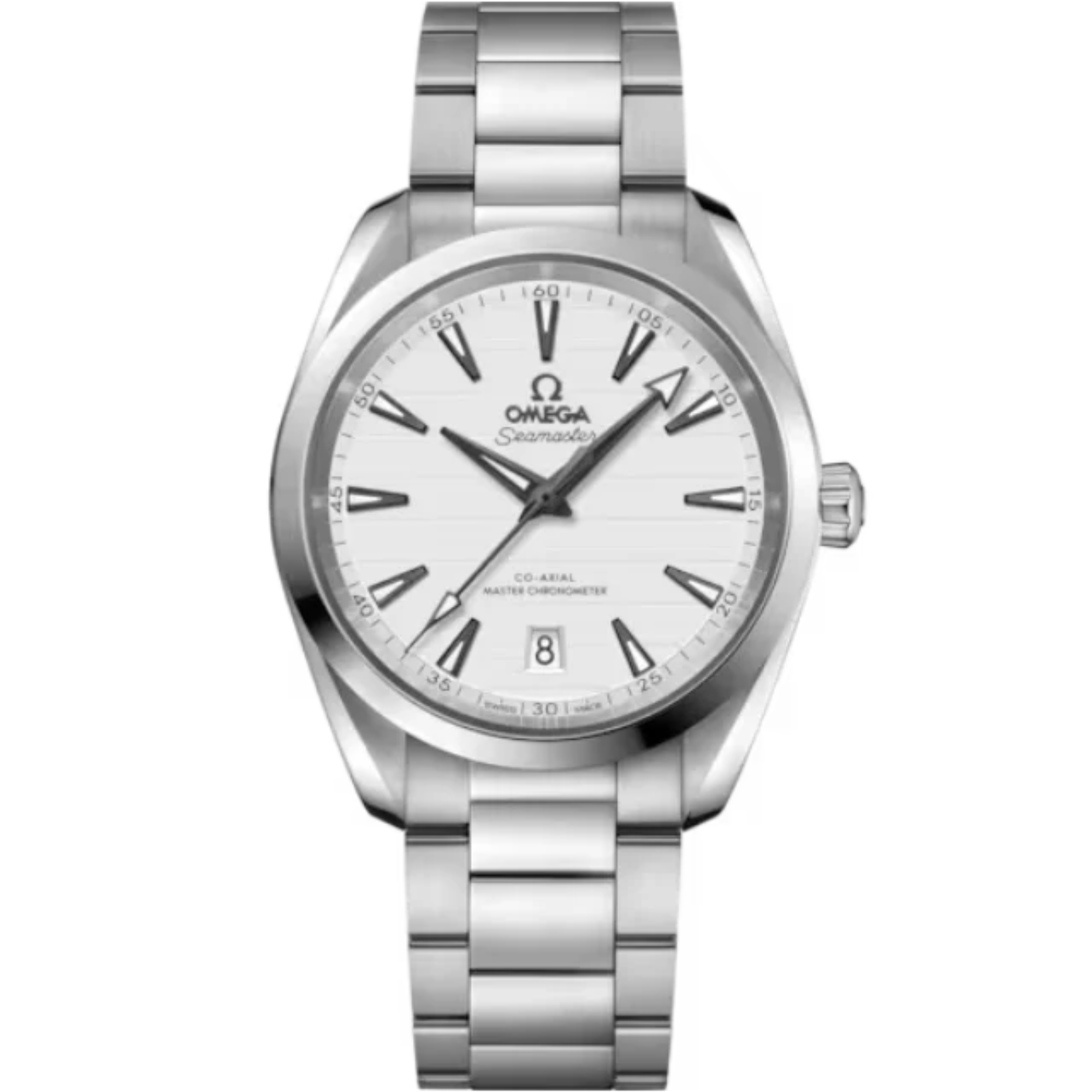 SEAMASTER AQUA TERRA 150M 38 MM STAINLESS STEEL WITH SILVER DIAL - Omega
