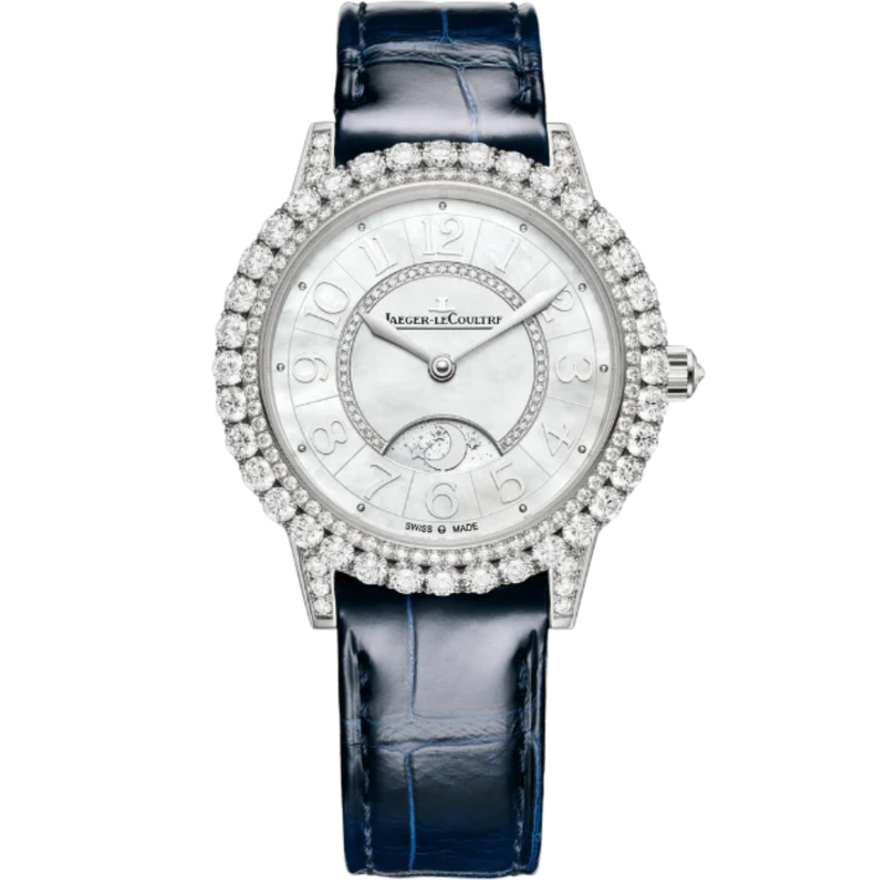 RENDEZ-VOUS DAZZLING NIGHT & DAY 36 MM 18K WHITE GOLD WITH MOTHER OF PEARL DIAL - Jaeger-LeCoultre