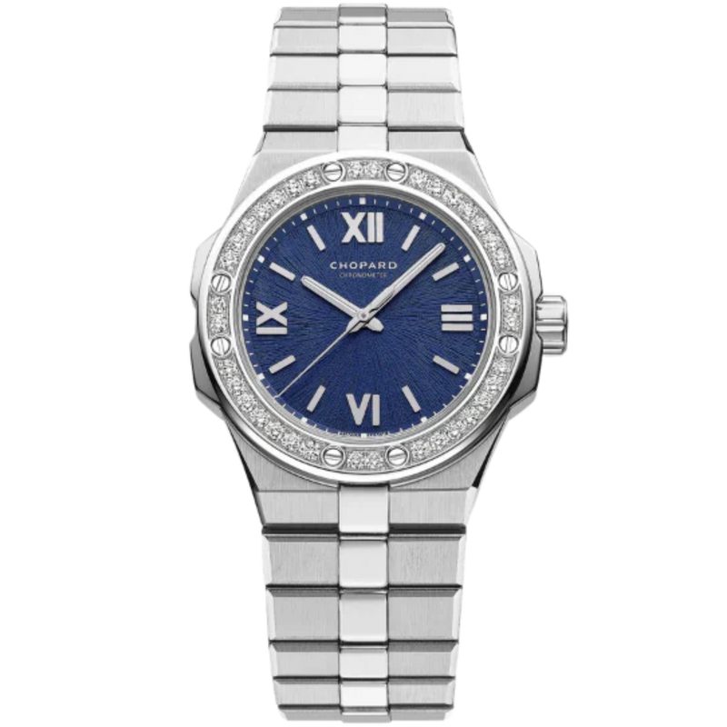 ALPINE EAGLE 33 MM LUCENT STEEL™ WITH BLUE DIAL - Chopard