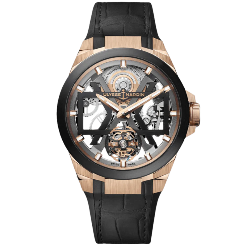 BLAST TOURBILLON 45 MM ROSE GOLD WITH OPENWORKED DIAL - Ulysse Nardin