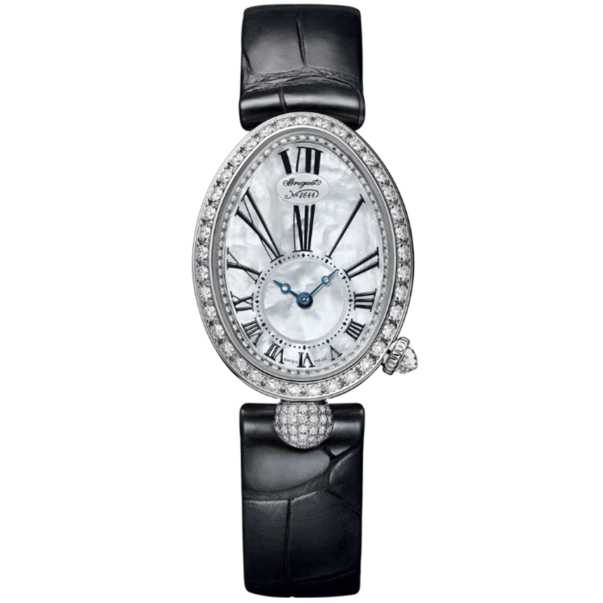 REINE DE NAPLES 8928 33 MM WHITE GOLD WITH MOTHER OF PEARL DIAL - Breguet