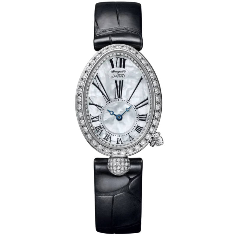 REINE DE NAPLES 8928 33 MM WHITE GOLD WITH MOTHER OF PEARL DIAL - Breguet