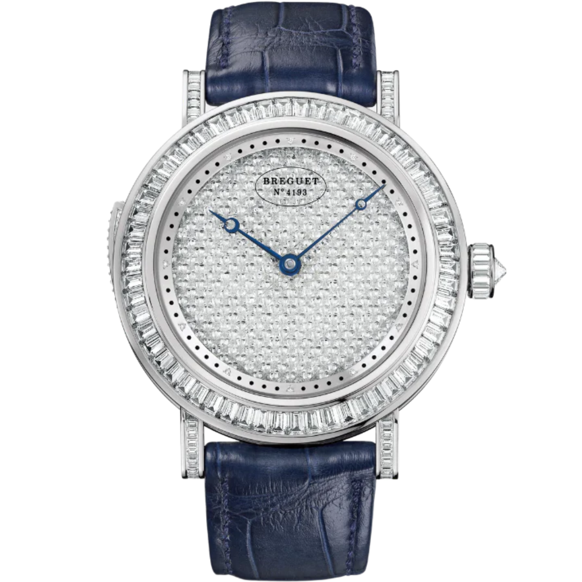 REPETITION MINUTES 7639 44 MM WHITE GOLD WITH DIAMOND DIAL - Breguet