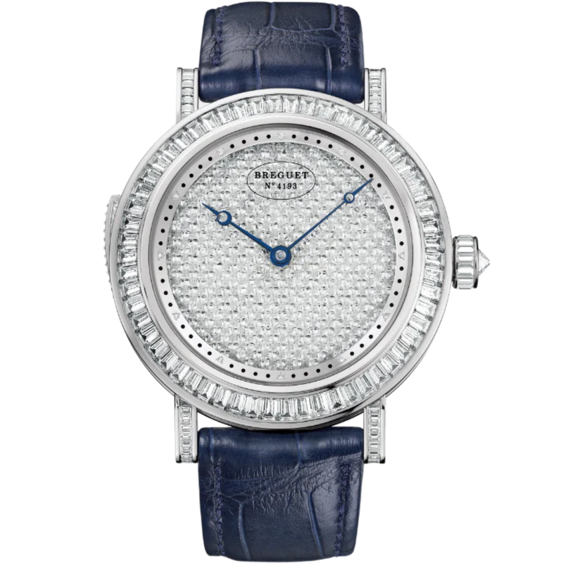 REPETITION MINUTES 7639 44 MM WHITE GOLD WITH DIAMOND DIAL - Breguet