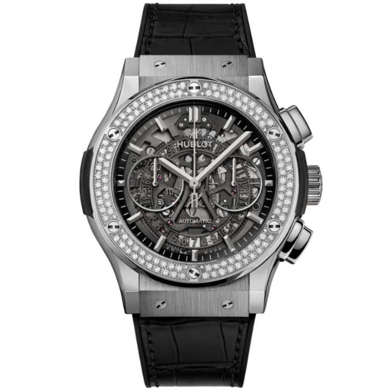 CLASSIC FUSION 45 MM AEROFUSION TITANIUM DIAMONDS - Hublot