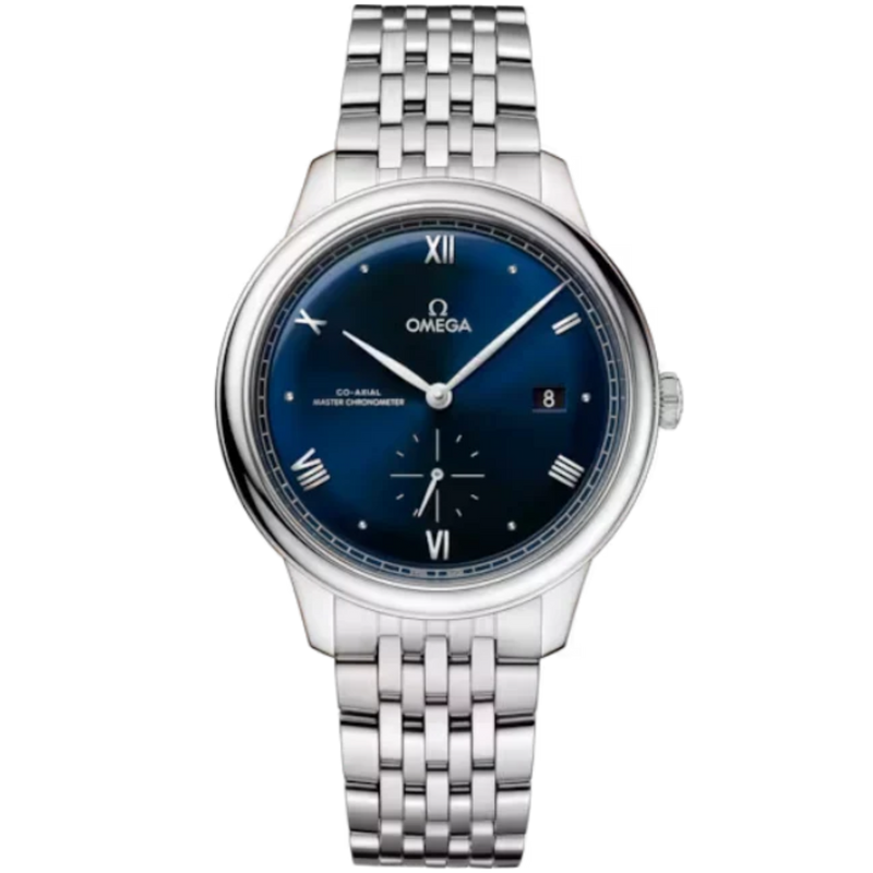 DE VILLE PRESTIGE 41 MM STAINLESS STEEL WITH BLUE DIAL - Omega