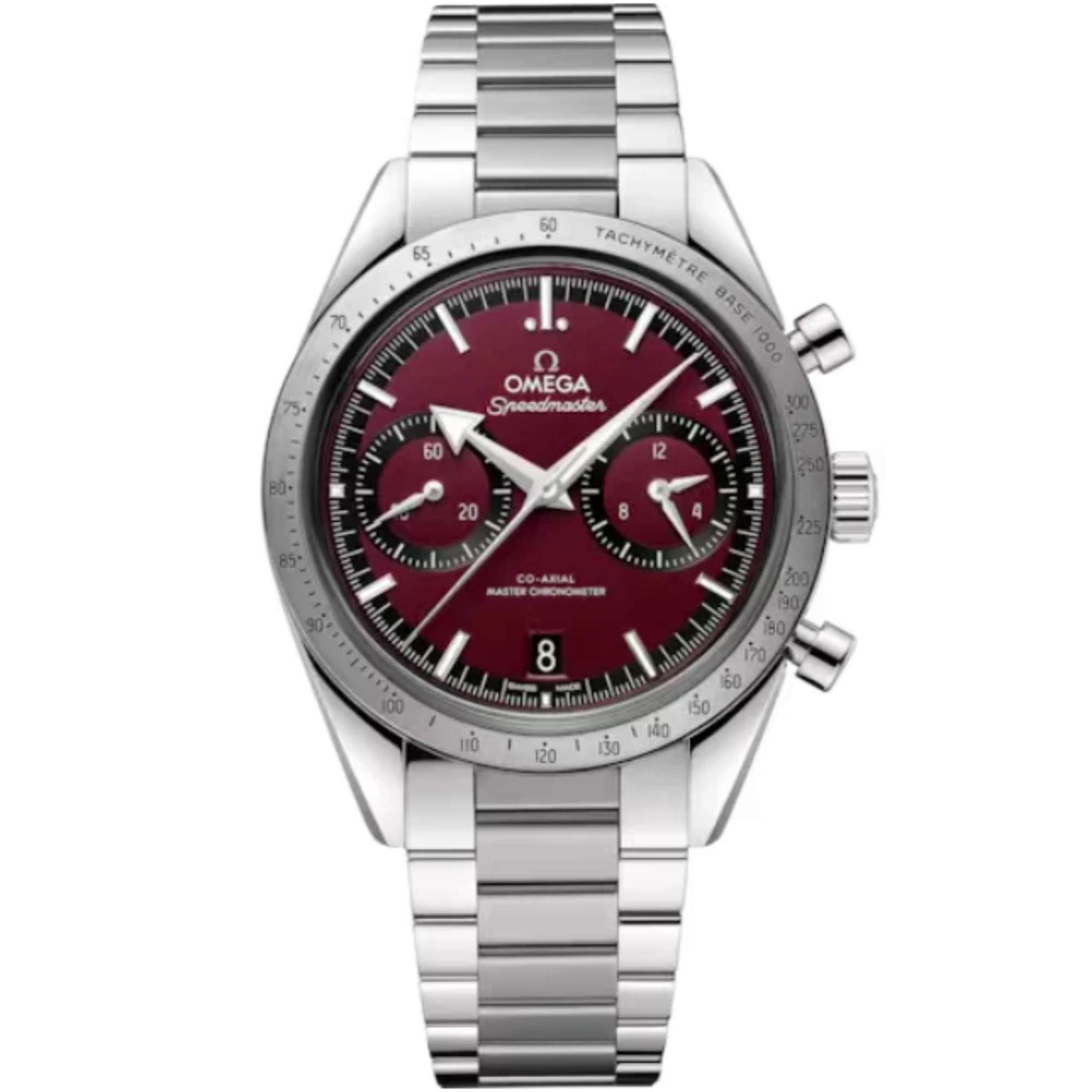 SPEEDMASTER '57 40 MM STAINLESS STEEL WITH RED DIAL - Omega