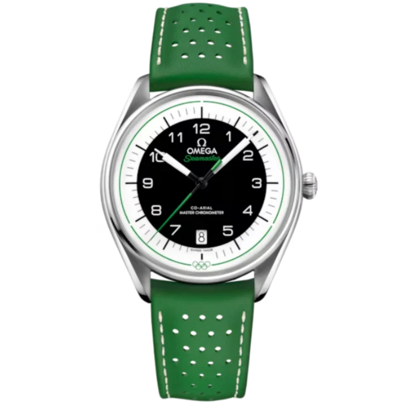 SEAMASTER OLYMPIC OFFICIAL TIMEKEEPER 39 MM STAINLESS STEEL WITH BLACK DIAL - Omega