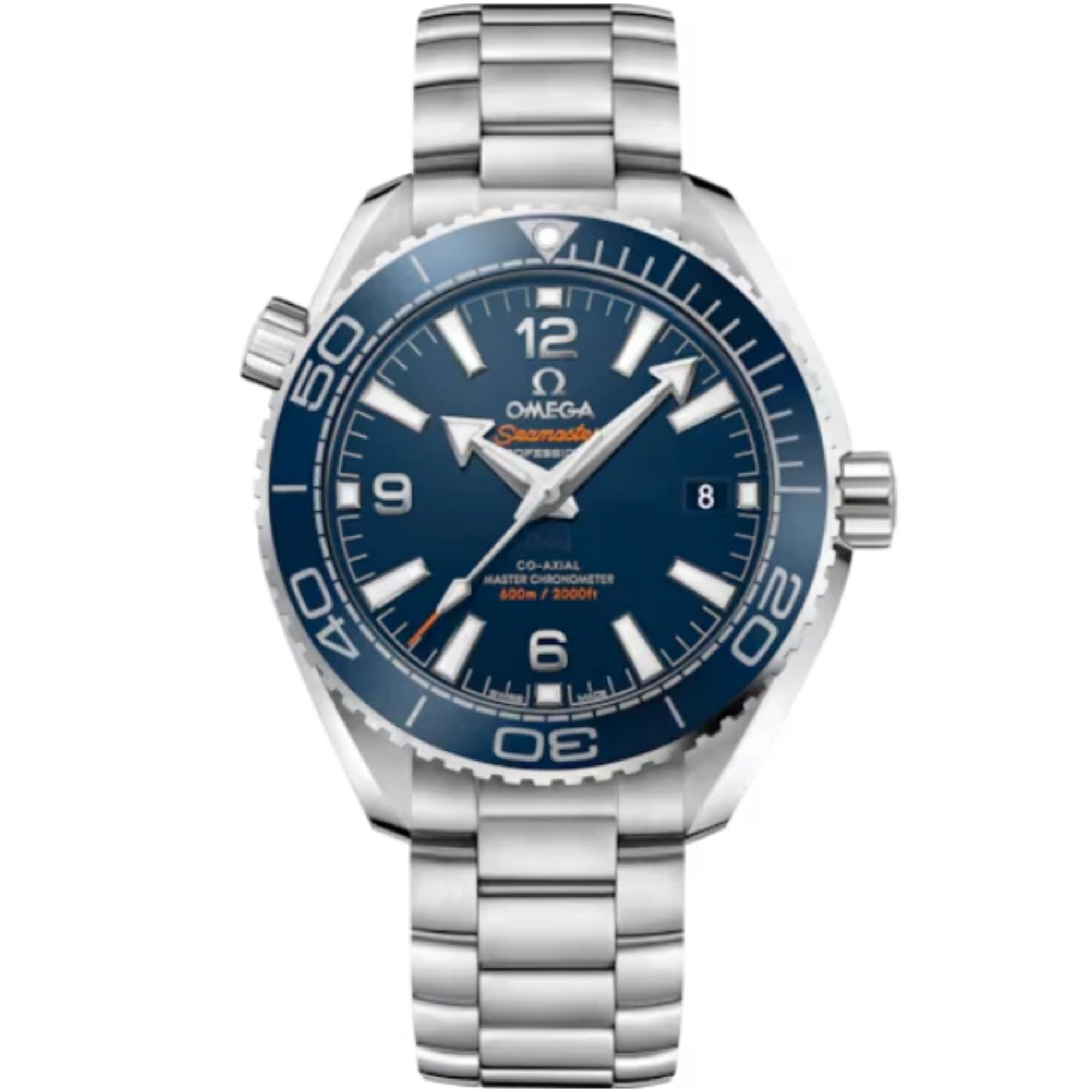 SEAMASTER PLANET OCEAN 600M 39 MM STAINLESS STEEL WITH BLUE DIAL - Omega