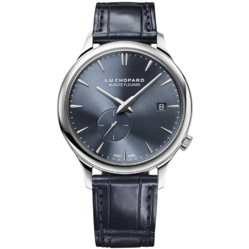 L.U.C XPS TWIST QF LIMITED EDITION 40 MM ETHICAL WHITE GOLD WITH BLUE GREY DIAL - Chopard