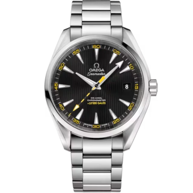 SEAMASTER AQUA TERRA 150M > 15,000 GAUSS 41 MM STAINLESS STEEL WITH BLACK DIAL - Omega